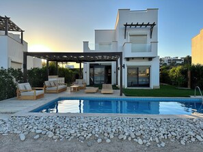 Pool - Cyan 3-br villa in El Gouna with private pool and lagoon-Beit Fel Gouna BFG (Hurghada)
