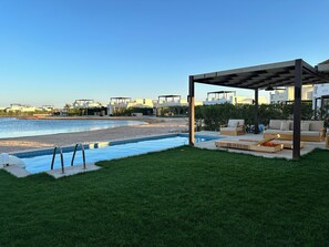 Pool - Cyan 3-br villa in El Gouna with private pool and lagoon-Beit Fel Gouna BFG (Hurghada)