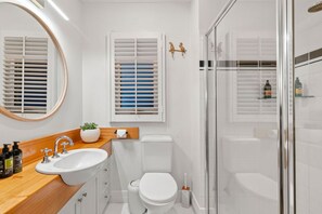 Hair dryer, towels