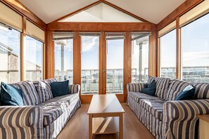 TV, fireplace - West Cottage | Elie | 3 Bedroom Cottage (Elie)