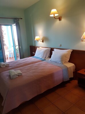 Apartment, 1 Bedroom, Balcony | In-room safe, free WiFi - Poseidon Apartments (Agios Gordios)