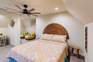 1 bedroom, bed sheets