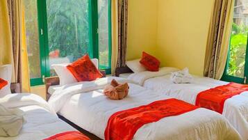 Caja de seguridad en la habitación y decoración personalizada