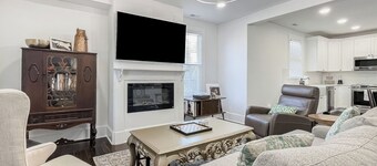 4BR Home w/ 1900s Charm, Yard Games & Fire Pit