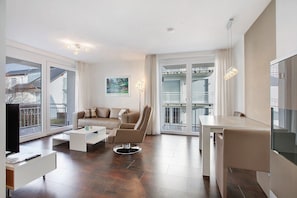 Living area - Apartment 4-04 in Bad Bellingen with Wi-Fi and Outdoor Area (Bad Bellingen)