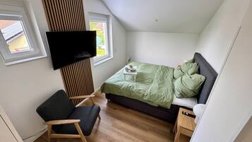 2 chambres, fer et planche Ă repasser, Wi-Fi, draps fournis