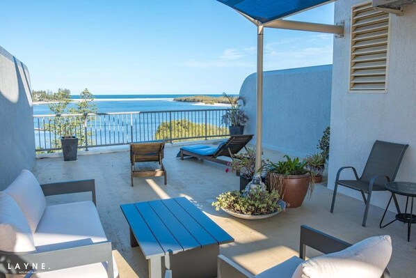 Terrace/patio - Sails Resort on Golden Beach - Unit 26 (Sunshine Coast)