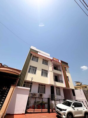 Façade de l’hébergement