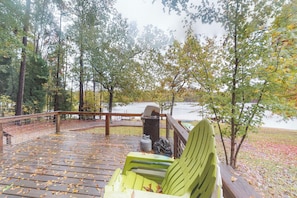 Terrace/patio - Bring Your Boat! Lake Murray Haven w/ Deck & Dock (Leesville)