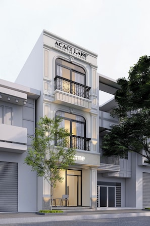 Entrada de la propiedad