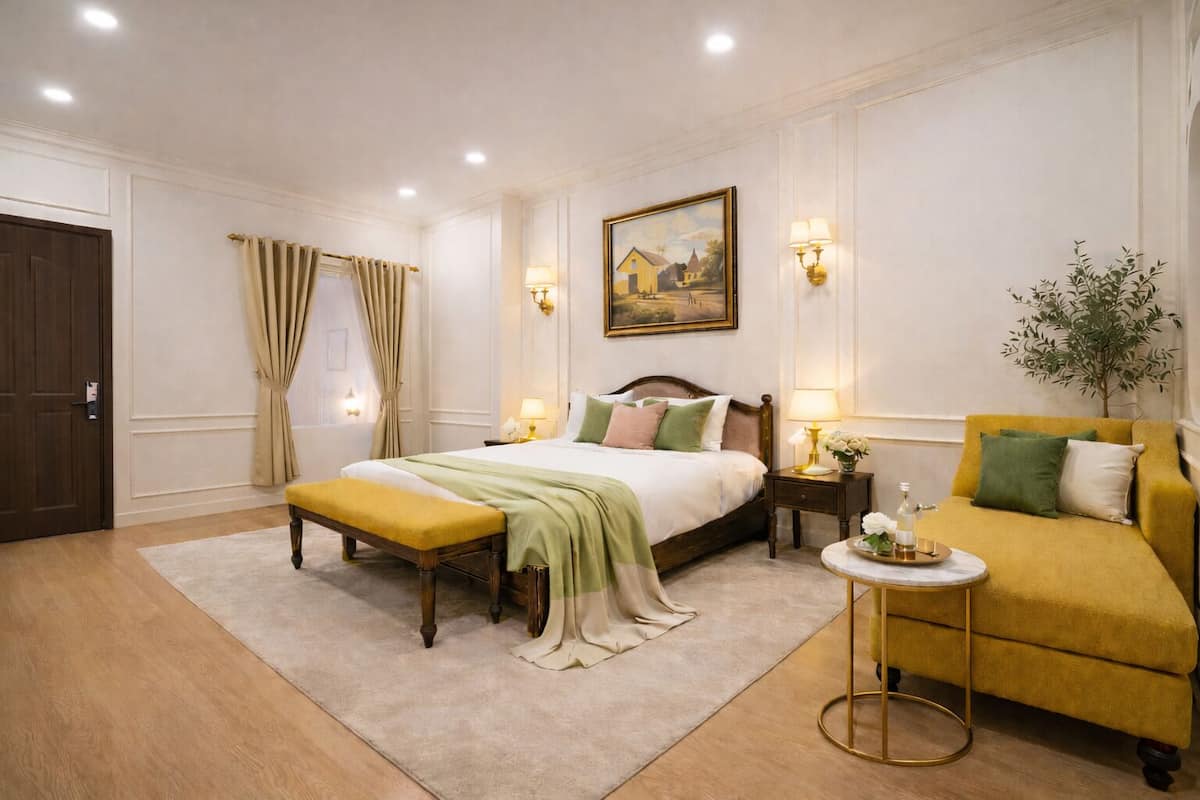Mustard Suite with Sofa Bed | Værelsesfacilitet