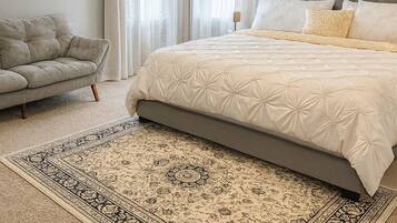 Desk, iron/ironing board, travel crib, free WiFi