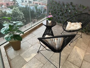Terrace/patio - Cosy 1-bedroom Vue Imprenable Bourgogne Casablanca (Casablanca)
