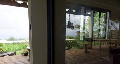 Villa beautiful view house south of Reunion, < 1 h of the volcano Piton de La Fournaise.