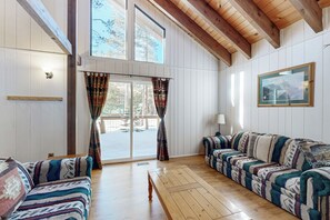 TV, fireplace - 2BR Home W & Deck, washer/dryer, & Dog-Friendly (Truckee)