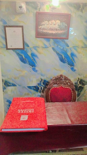 Reception - Shlok Homestay (Varanasi)