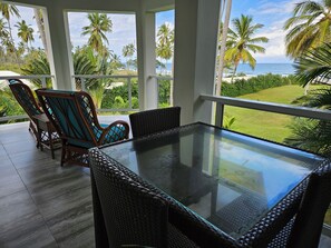 Terrace/patio - Private Ocean Side 5 Bedroom Villa w/ AC in Las Canas, Gaspar Hernandez! (Gaspard Hernandez)