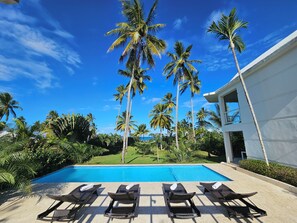 Pool - Private Ocean Side 5 Bedroom Villa w/ AC in Las Canas, Gaspar Hernandez! (Gaspard Hernandez)