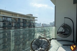 奢華公寓, 露台, 城市景 | 陽台景觀