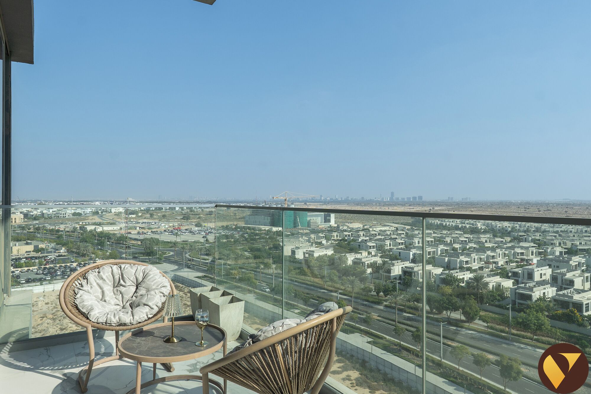 Luxury Apartment, Balcony, City View | Balcony view