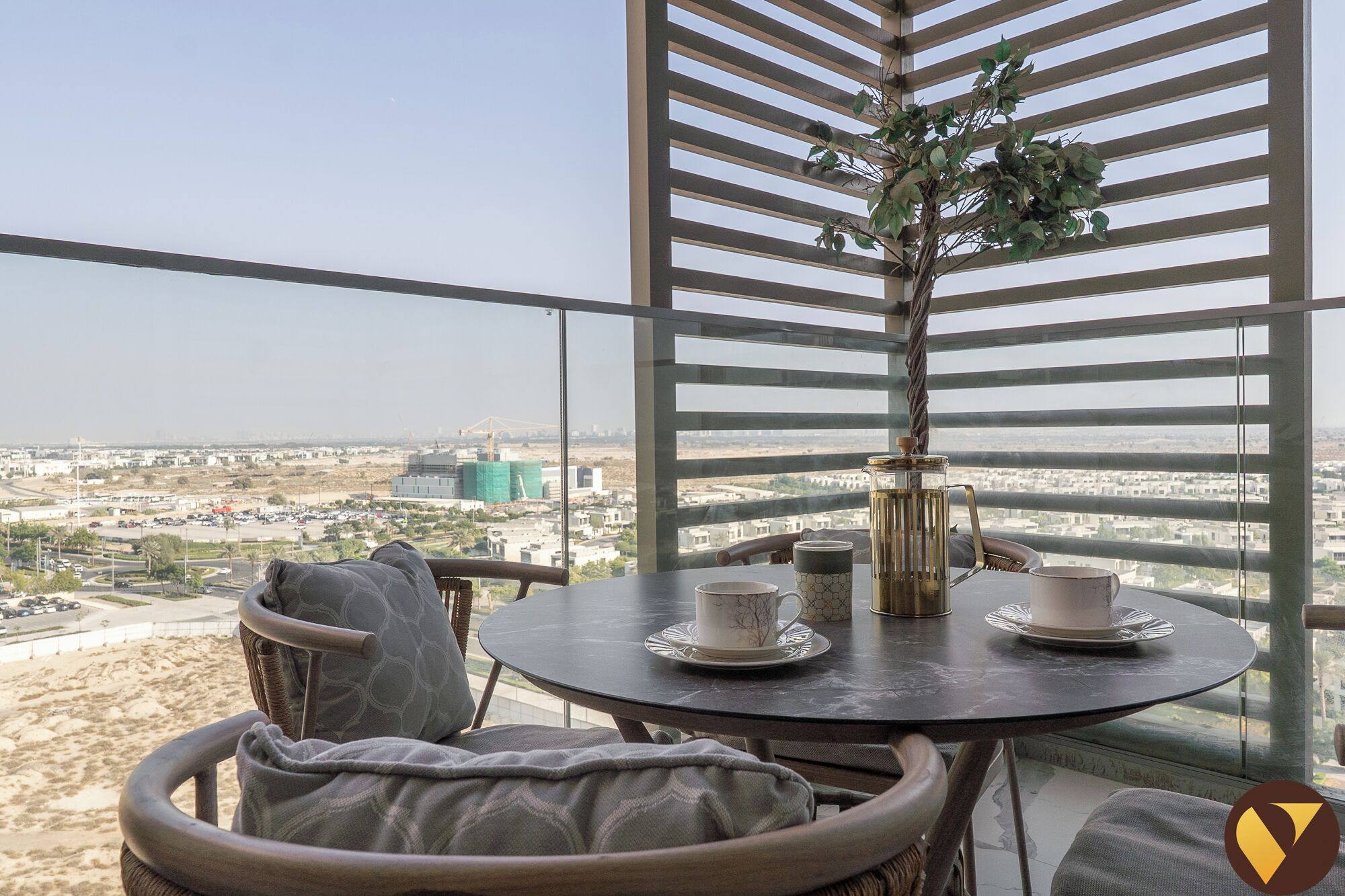 Luxury Apartment, Balcony, City View | Balcony view