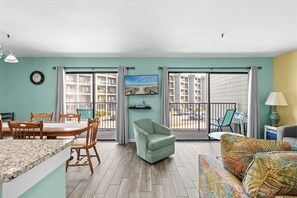 TV - 2 BR Ocean View Condo | Myrtle Beach Resort B0245 (Myrtle Beach)