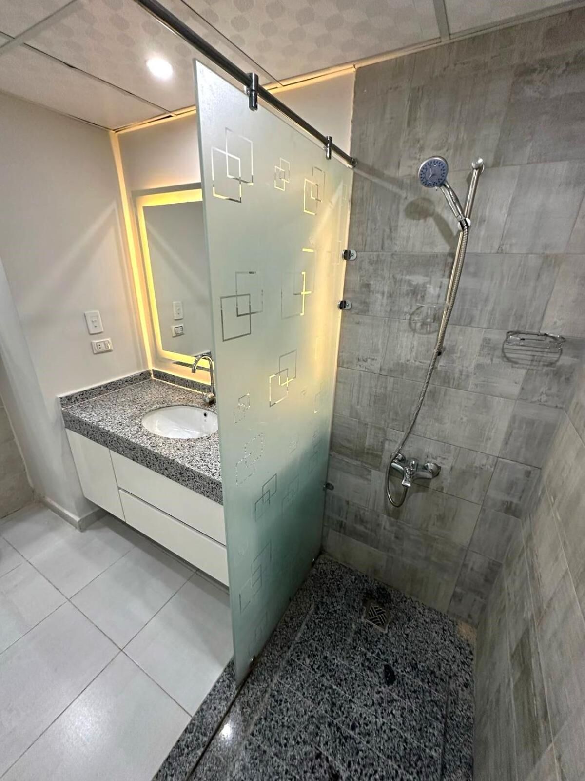 Towels, soap, toilet paper