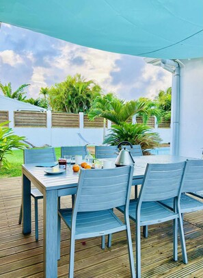 Terrace/patio - Villa et Appartement indépendant (Saint-François)