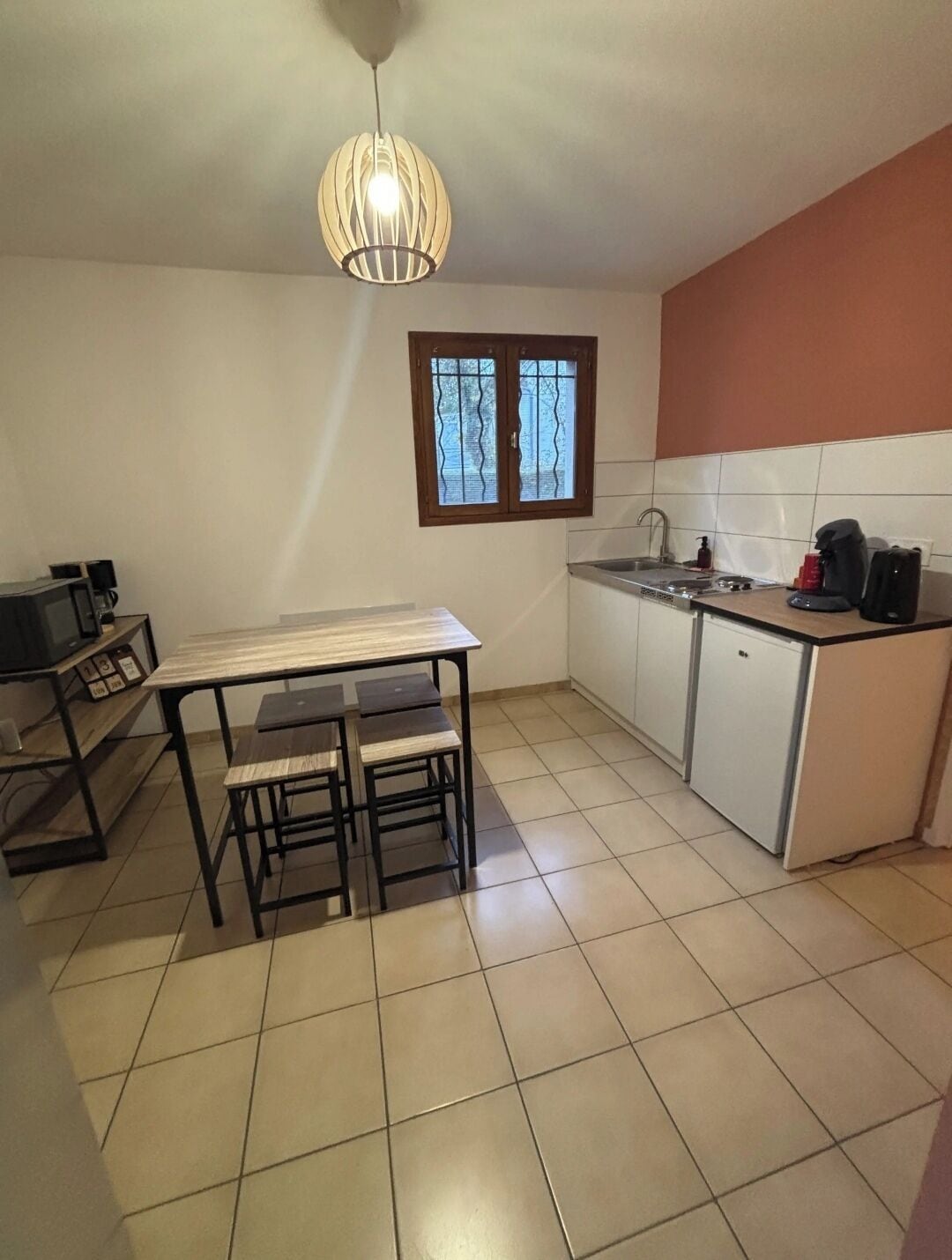 Microondas y parrilla de estufa 