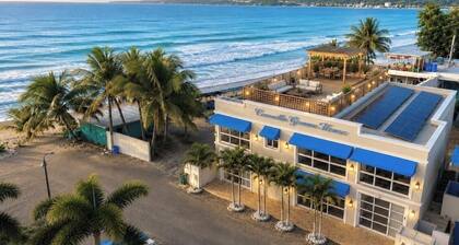 Extra Large Two Story Oceanfront Home | 10 mins from Rincón & Aguadilla | ON THE BEACH SLEEPS 24 PLUS