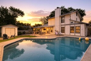 Alberca al aire libre 