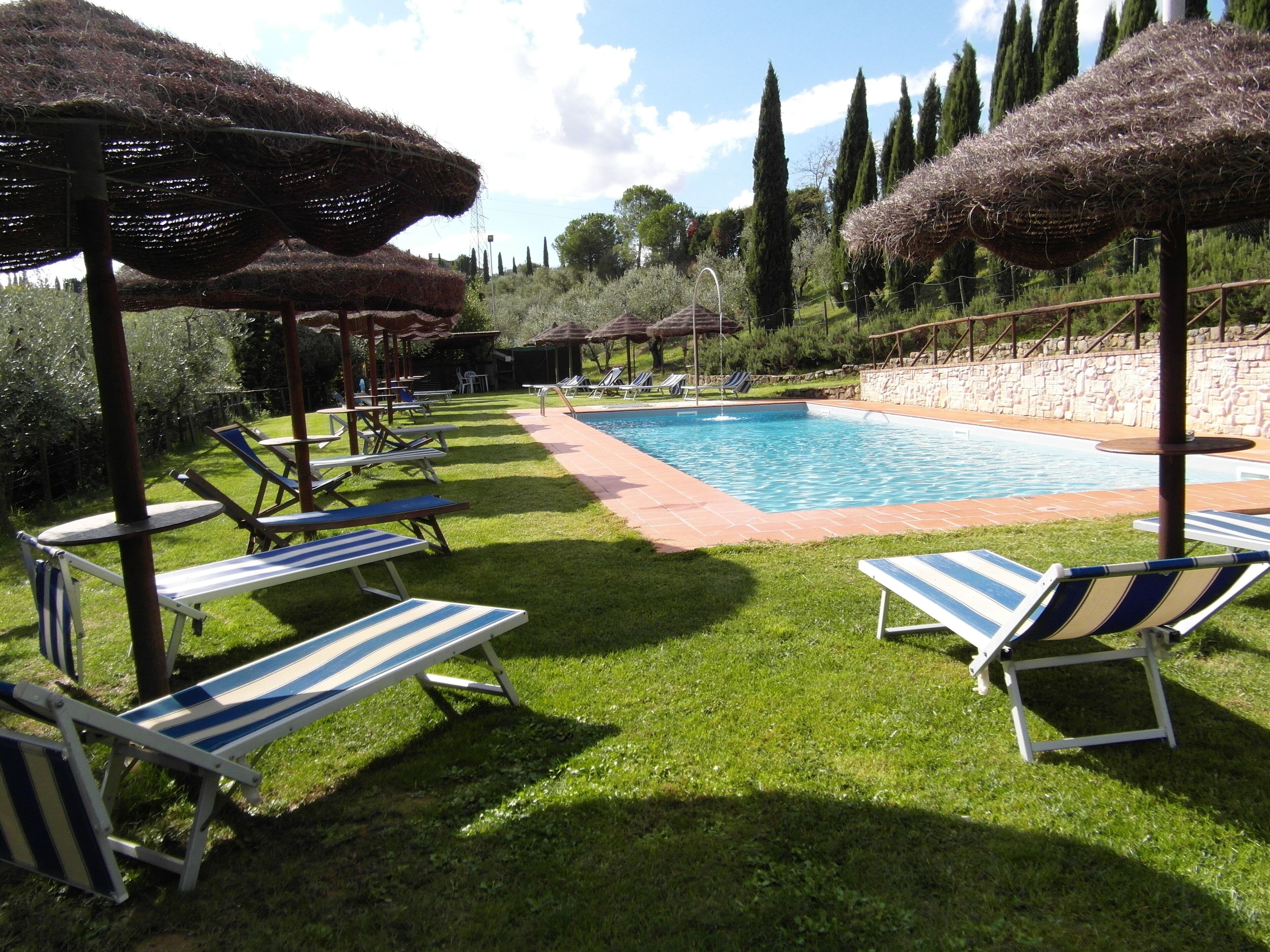 Seasonal outdoor pool