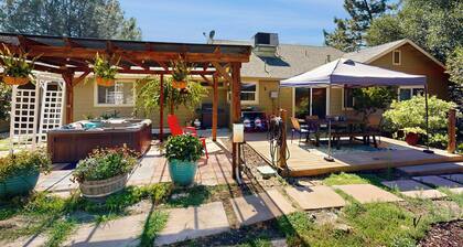 1 Mi to Lake Tulloch: Home w/ Patio Oasis & Pool