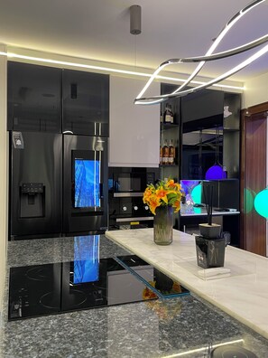 Private kitchen - Two Bedroom Luxury Apartment in Maitama, Abuja (Abuja)