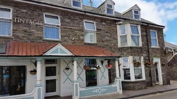 Façana frontal de l'allotjament