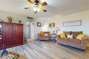TV, books - Airstrip Access! Dog-Friendly Rhome Retreat (Rhome)