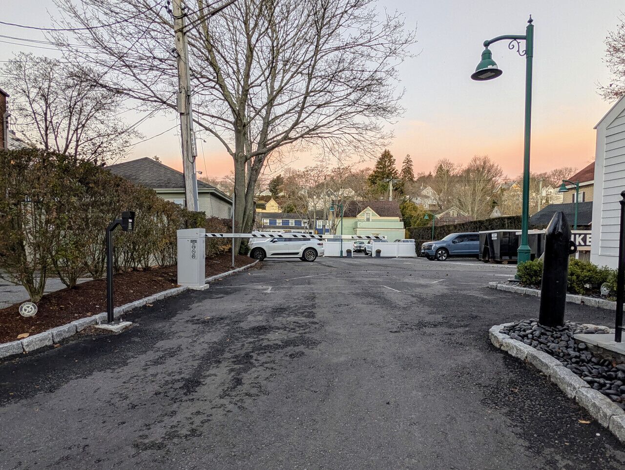 Enceinte de l’hébergement