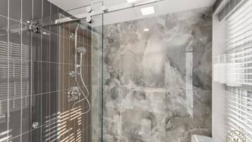 Hårtørrer, håndklæder