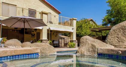Group-Ready Glendale Oasis w/ Pool Grotto + Slide