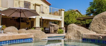 Group-Ready Glendale Oasis w/ Pool Grotto + Slide
