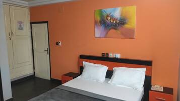 Chambre, 1 chambre, balcon, vue jardin | 1 chambre