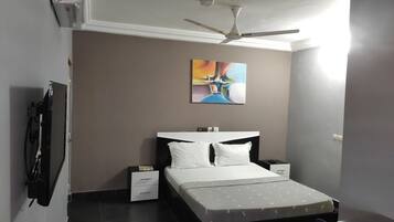 Kamar, 1 kamar tidur, balkon, pemandangan kebun | 1 kamar tidur