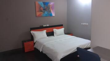 Rom, 1 soverom, balkong, hageutsikt | 1 soverom