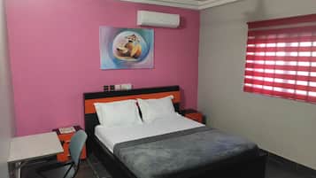 Chambre, 1 chambre, balcon, vue jardin | 1 chambre