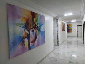 Værelse - 1 soveværelse - balkon - udsigt til have | Interiør