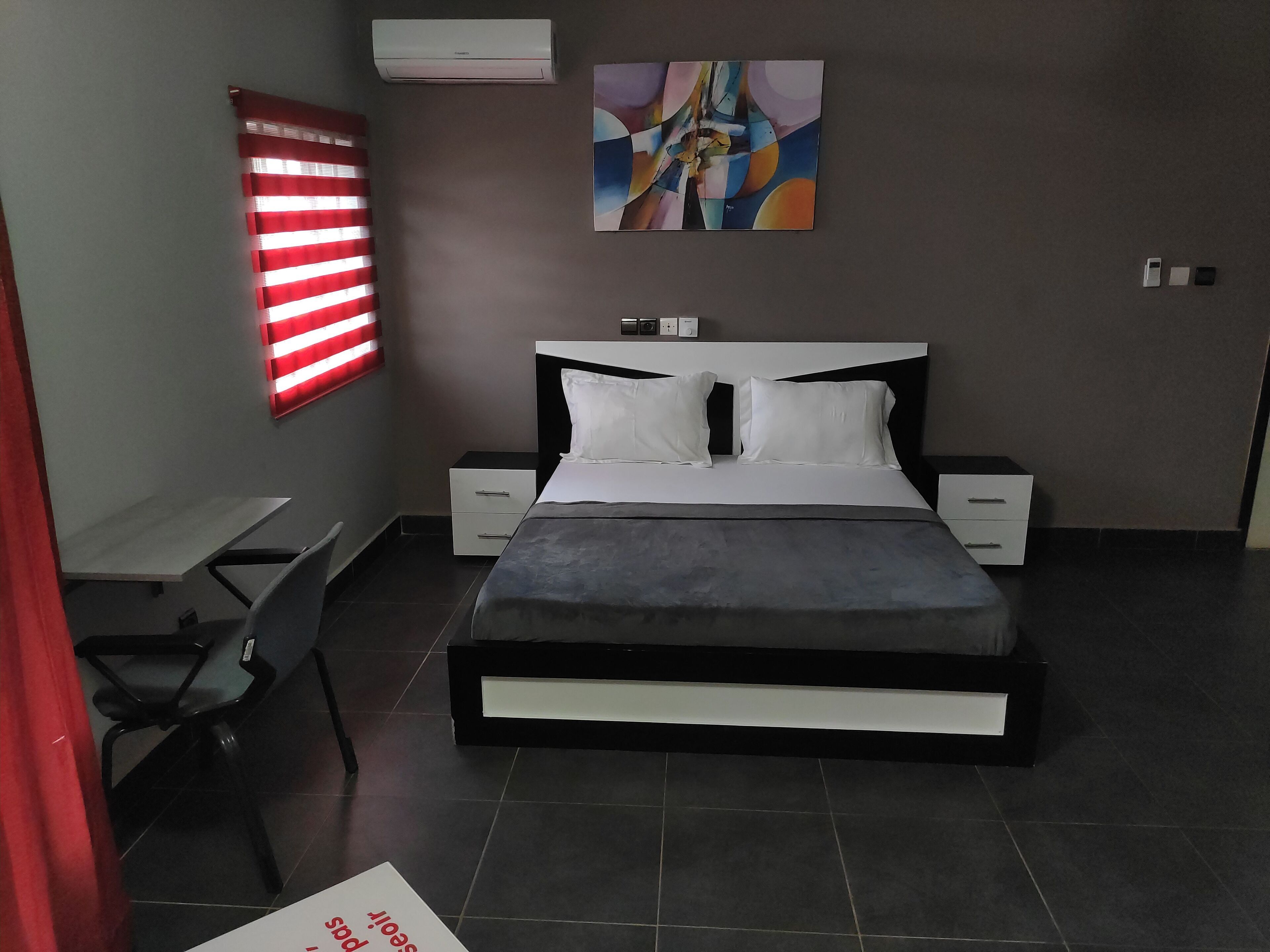 Chambre, 1 chambre, balcon, vue jardin | 1 chambre