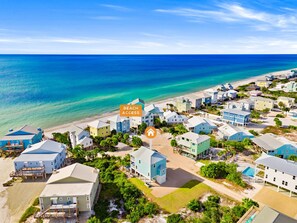 Beach - Gulf Beach Views w/ Pool & Fire Pit | Sleeps 14 (Port St. Joe)