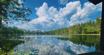 Railroad Retreat by the Lake