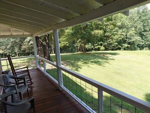 Terrace/patio - "A  Very Quite Place" to get away, relax, sight-seeing, for all kind of events. (Collinsville)