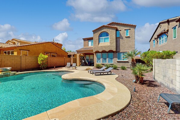 Pool - Sports & Sun: Goodyear Home w/ Pool Near Stadiums (Goodyear)